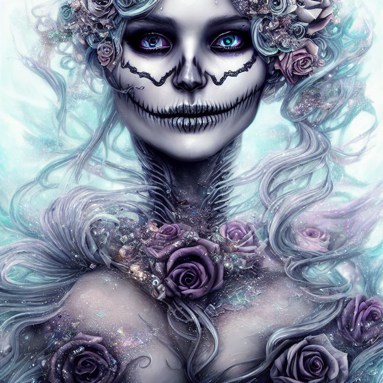 Sparkly Corpse Bride