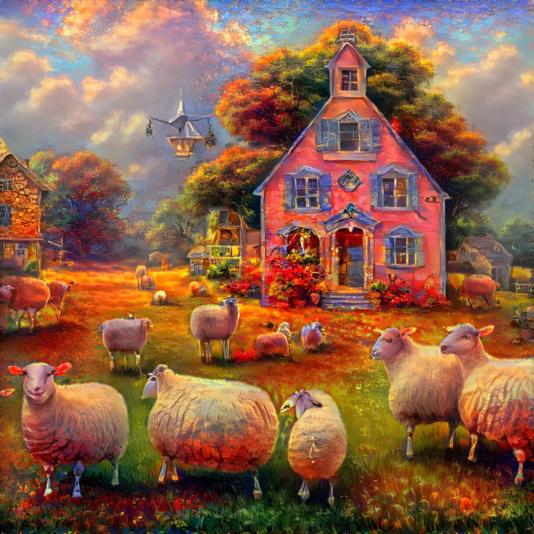 Whimsical Sheep Farm