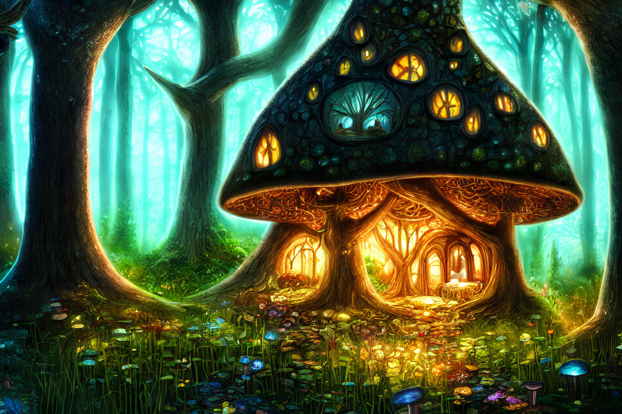 Mushroom House