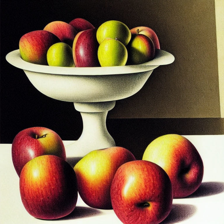 still life Escher style