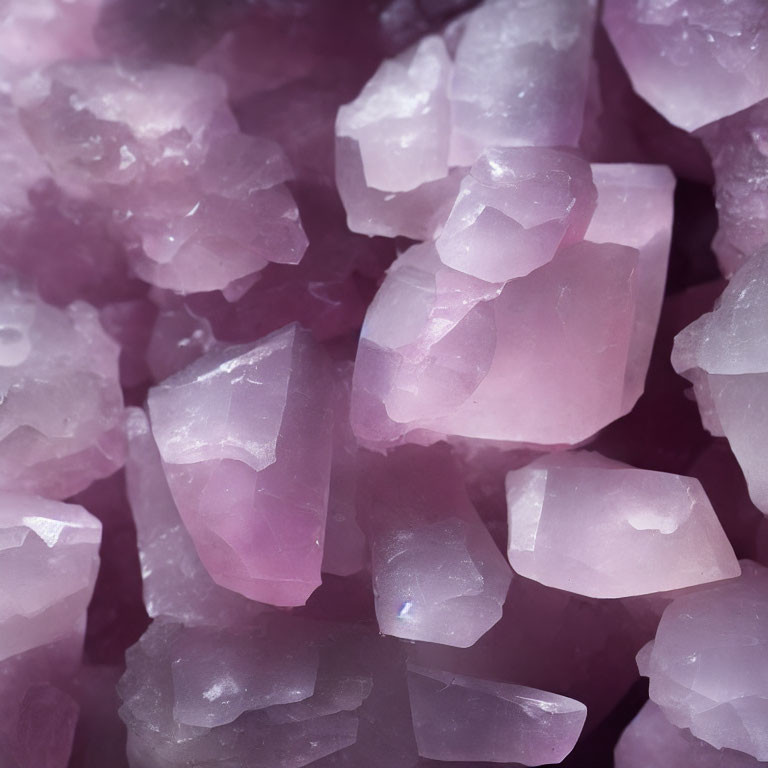 Vibrant Purple Amethyst Crystal Clusters with Translucent Edges