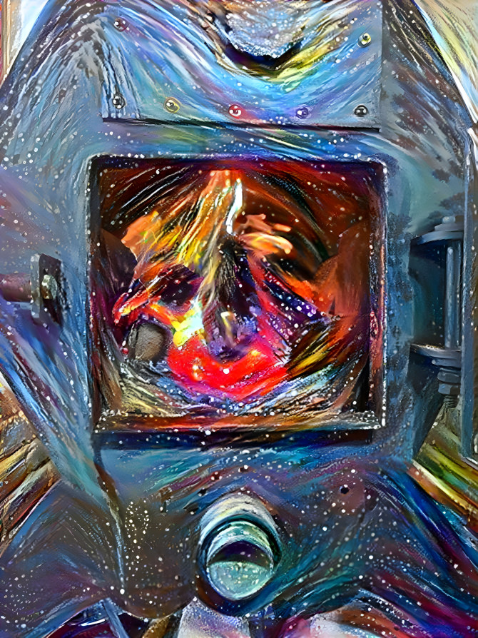 fire in space