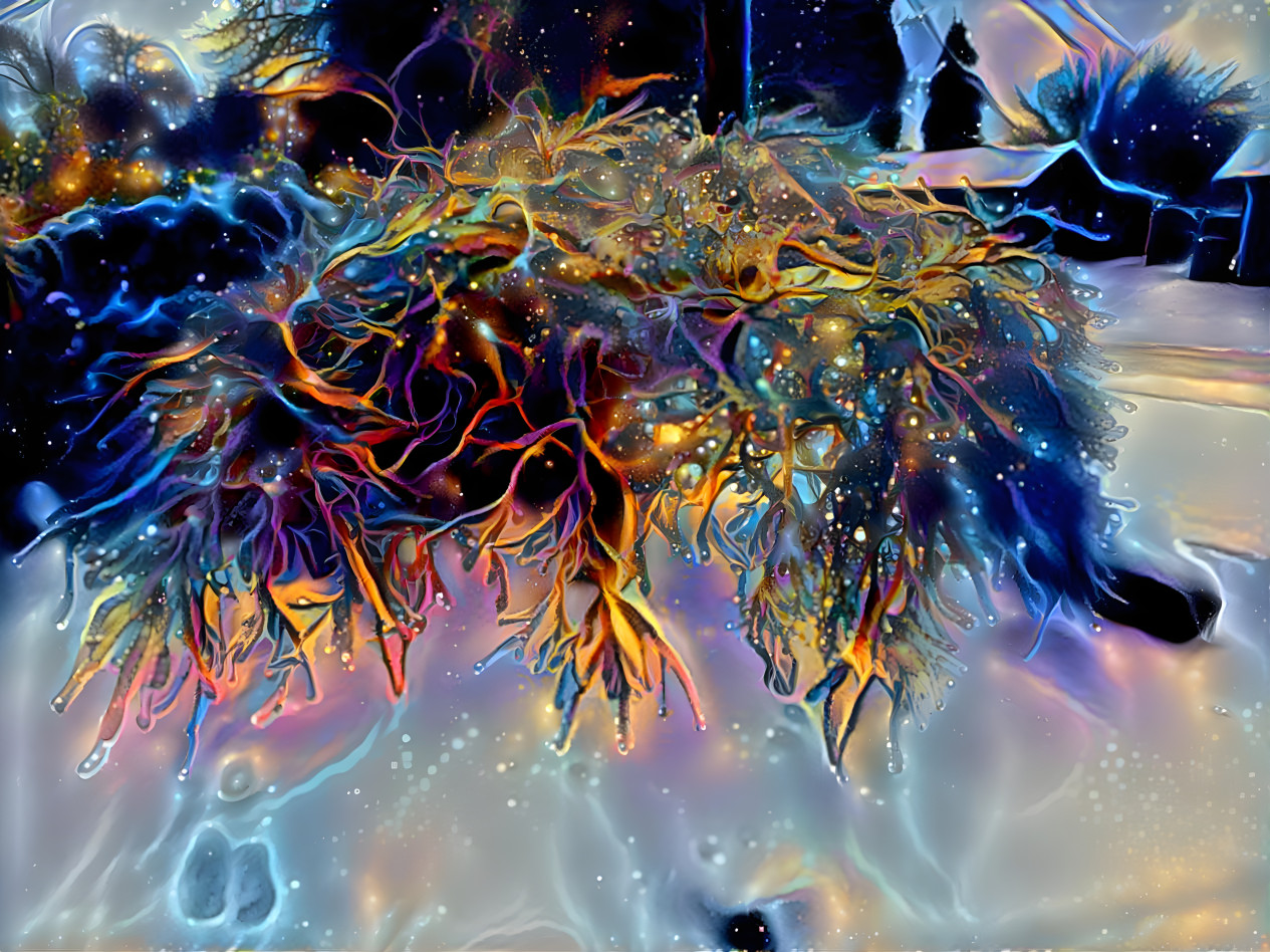 Psychedelic Ice Tree