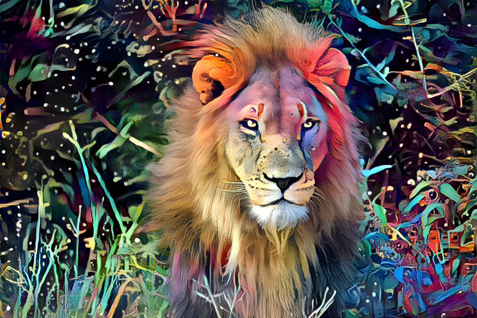 Male lion