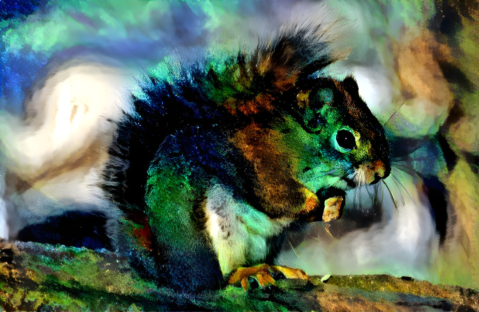 Squirrels are graceful, hairy-tailed animals