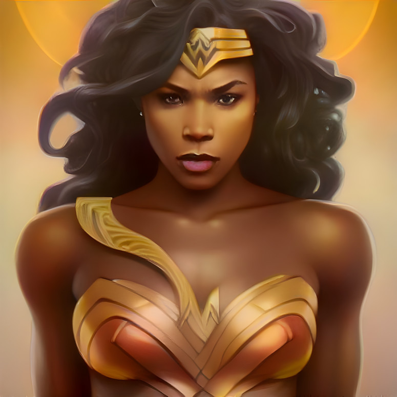  Black Wonder Woman Goddess Locs Hair Jesper Ejsin