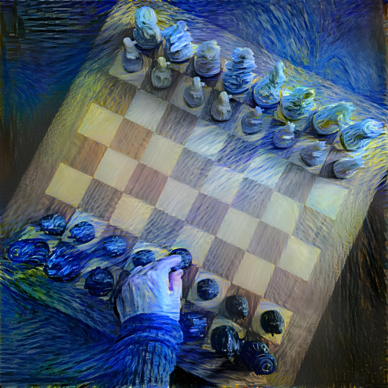 Chess by Van Gogh