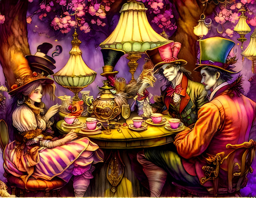 Strange Tea Party in March