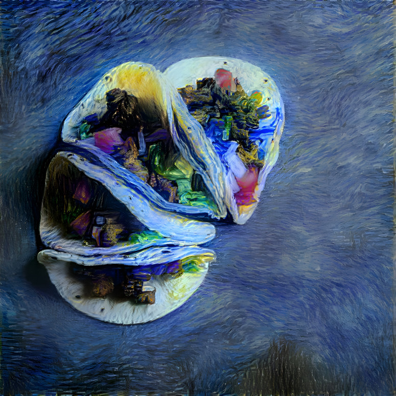 Starry night tacos 