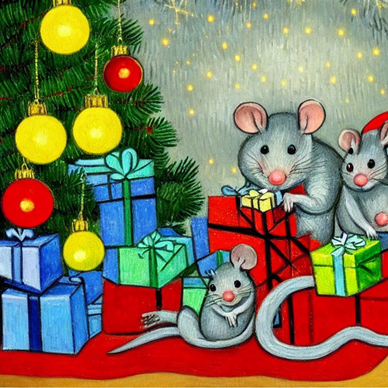 Christmas Mice