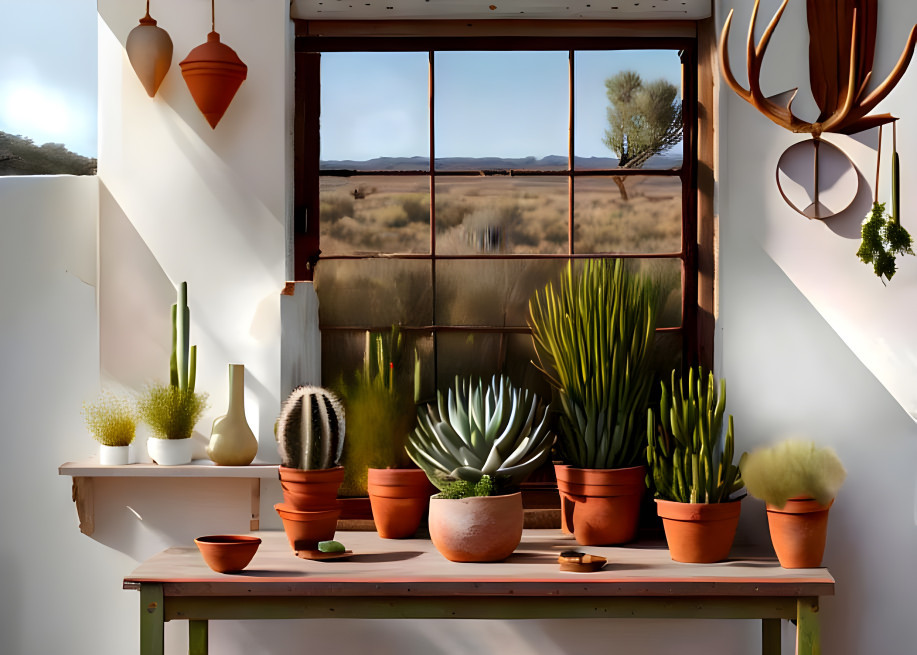 The potting shed in Taos