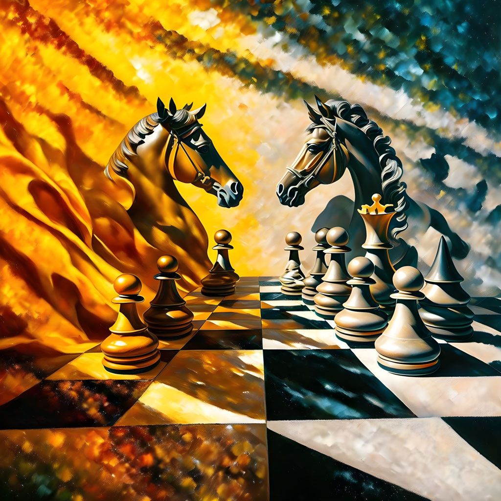 Dual Contrast Chess 2