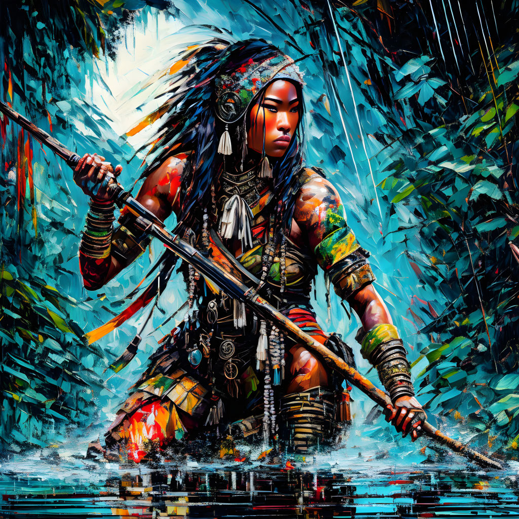 Jungle warrior Maximalist