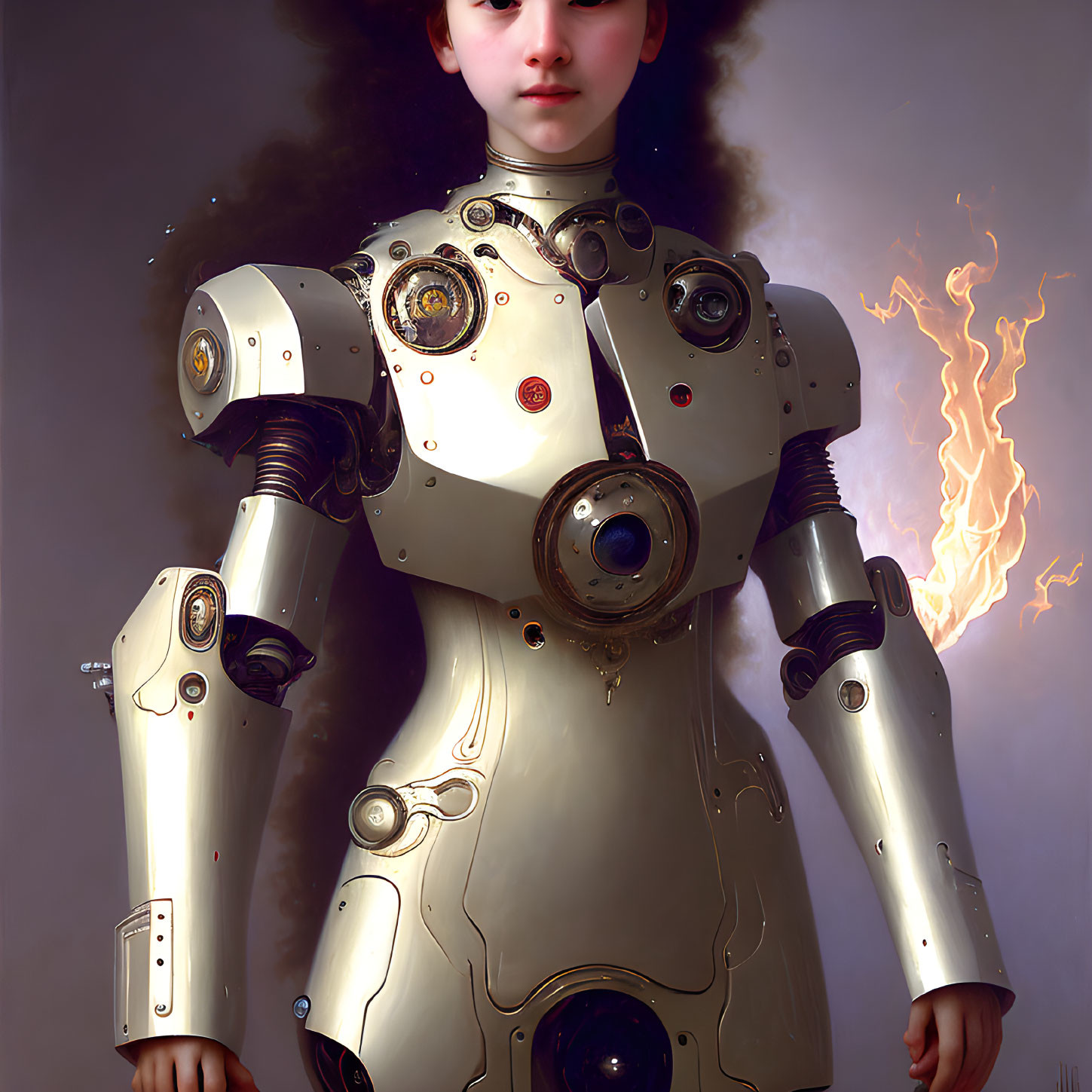 Robotic Girl around 1876