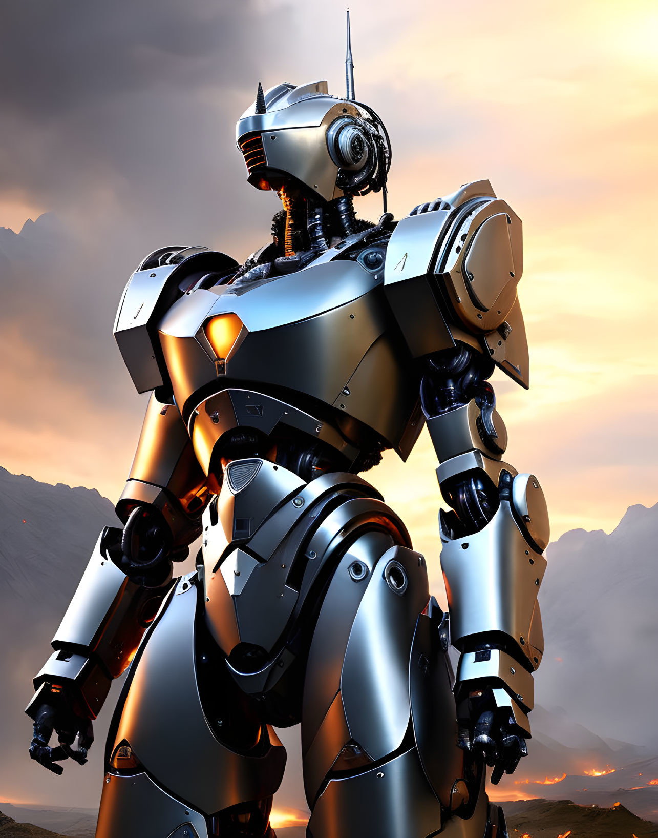 Female Robot Titan