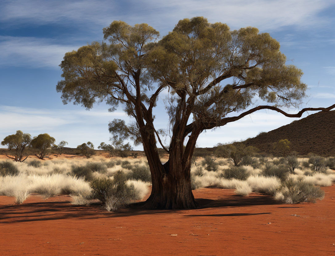 Old Tree in Australian Landscape