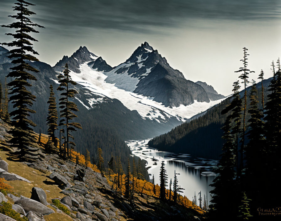 North Cascades Nat'l Park Charles Partridge Adams