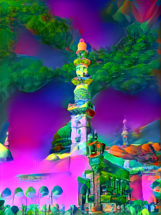 PsiloCybele Tower / Temple of Visionary Truth