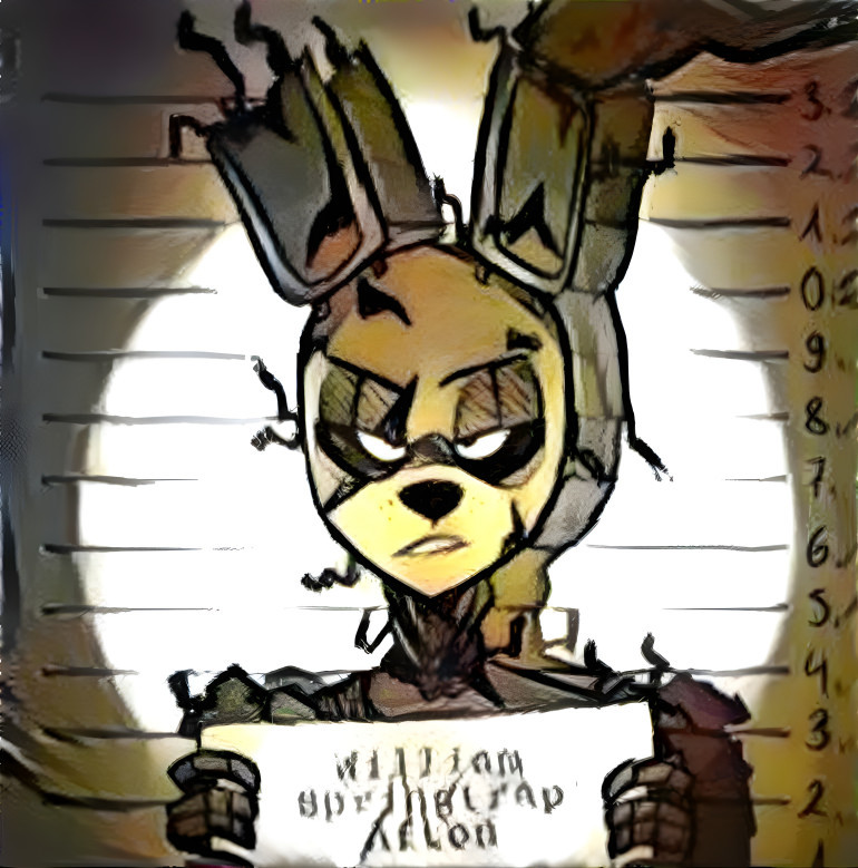 Cartoon springtrap