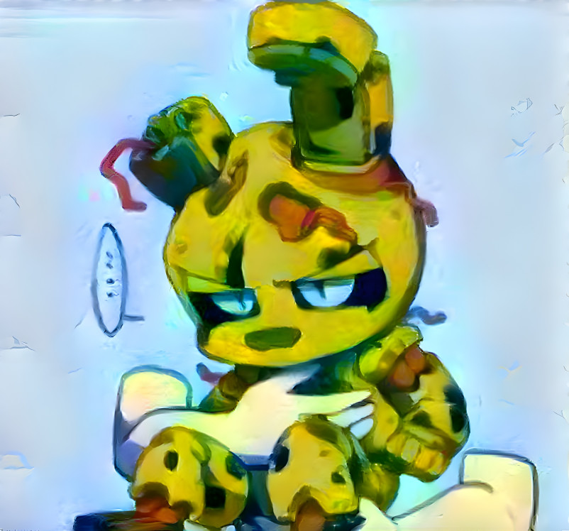 Springtrap being hugged