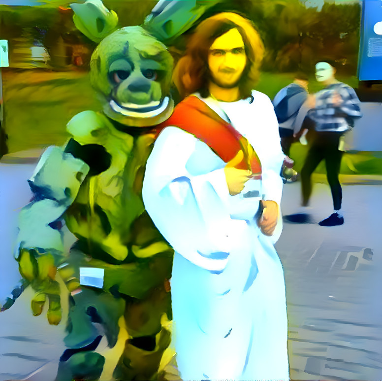 springtrap and jesus