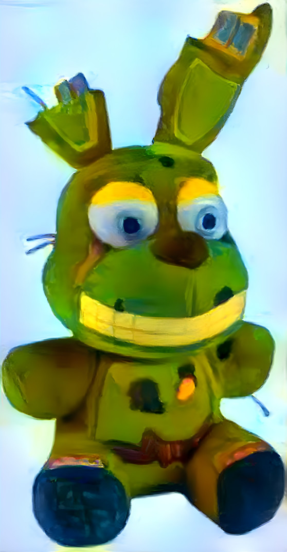 Springtrap Plushie just chillin'