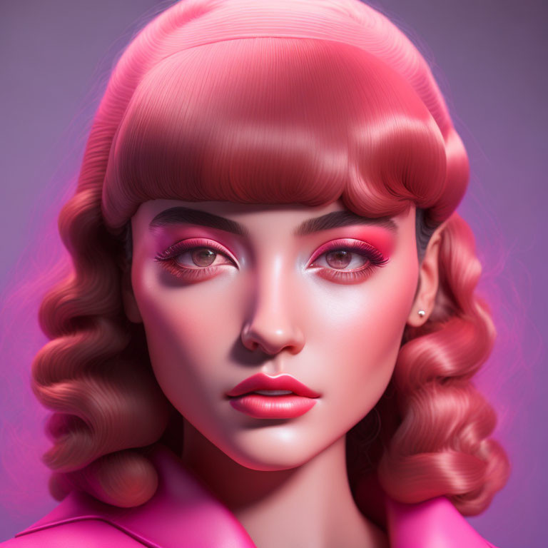 Retrofuturistic Girl