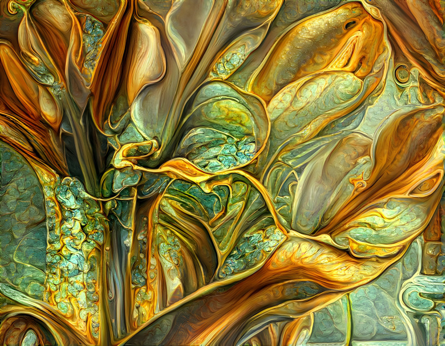 Gilded Calla Lily