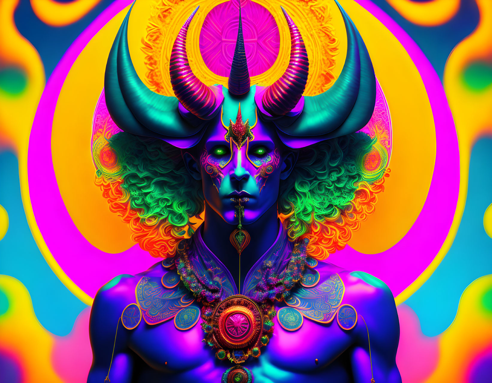 psychedelic satan