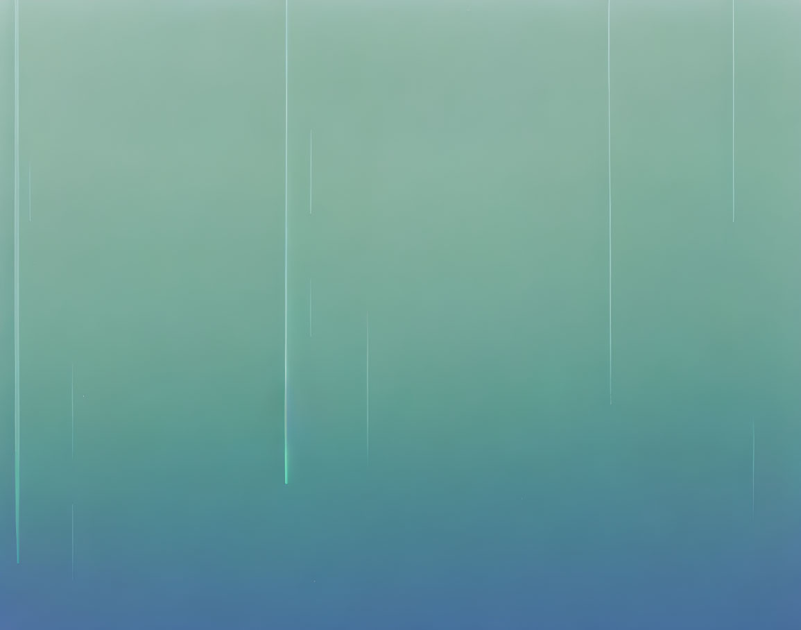 Blue-to-Green Gradient Background with Vertical White Lines