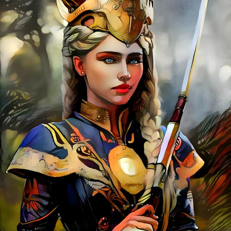 Warrior woman