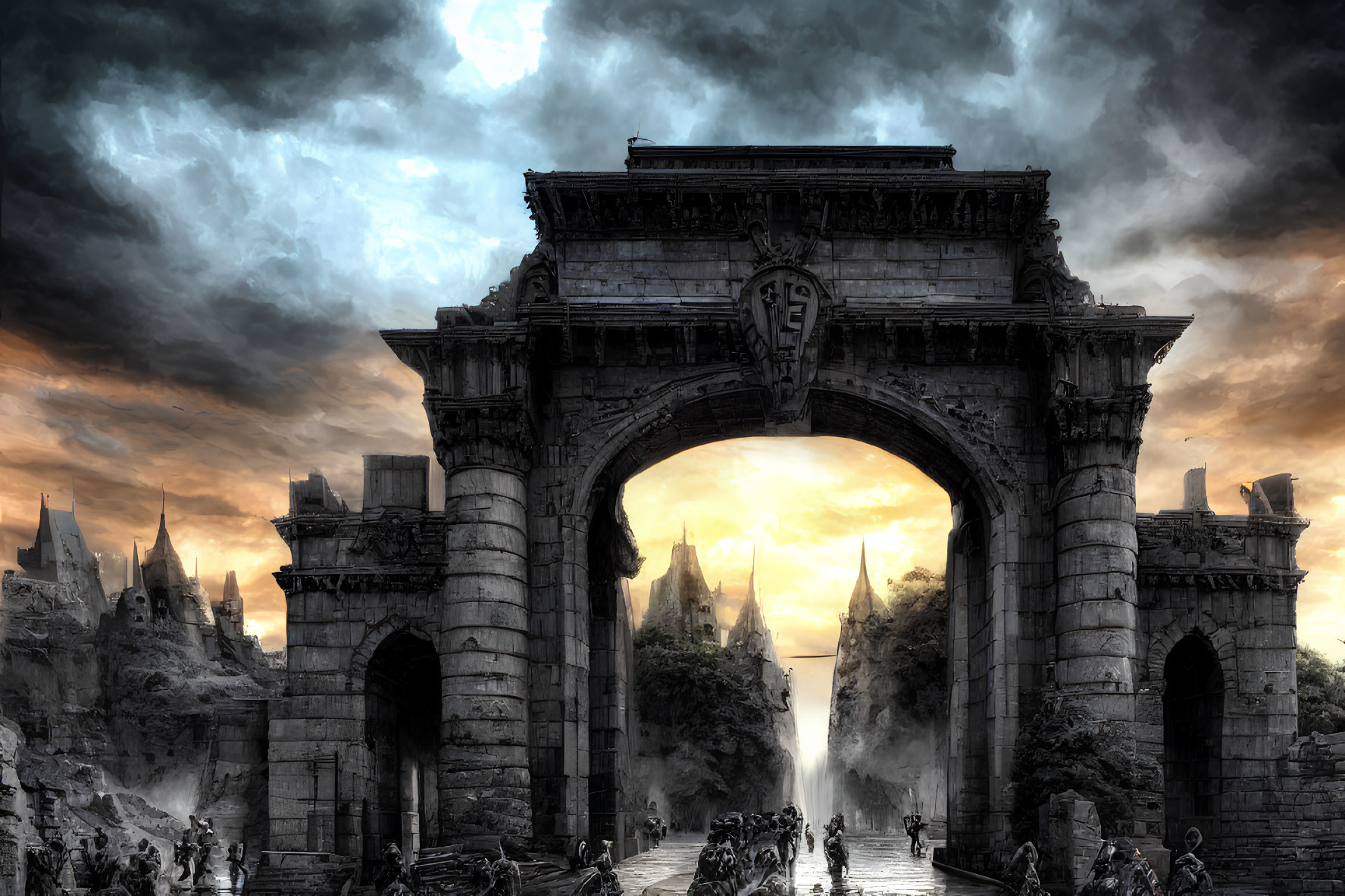 the Arch of Conquest