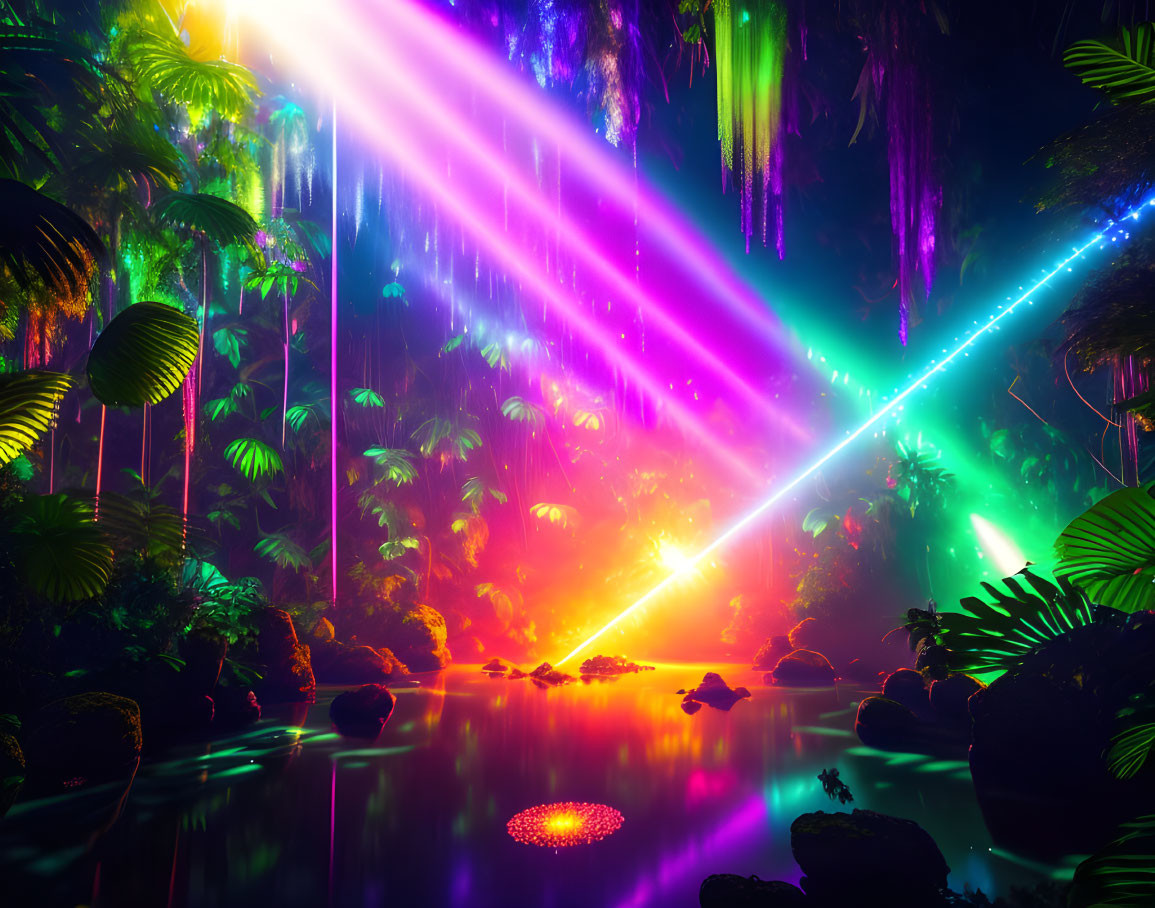 Jungle Light Show