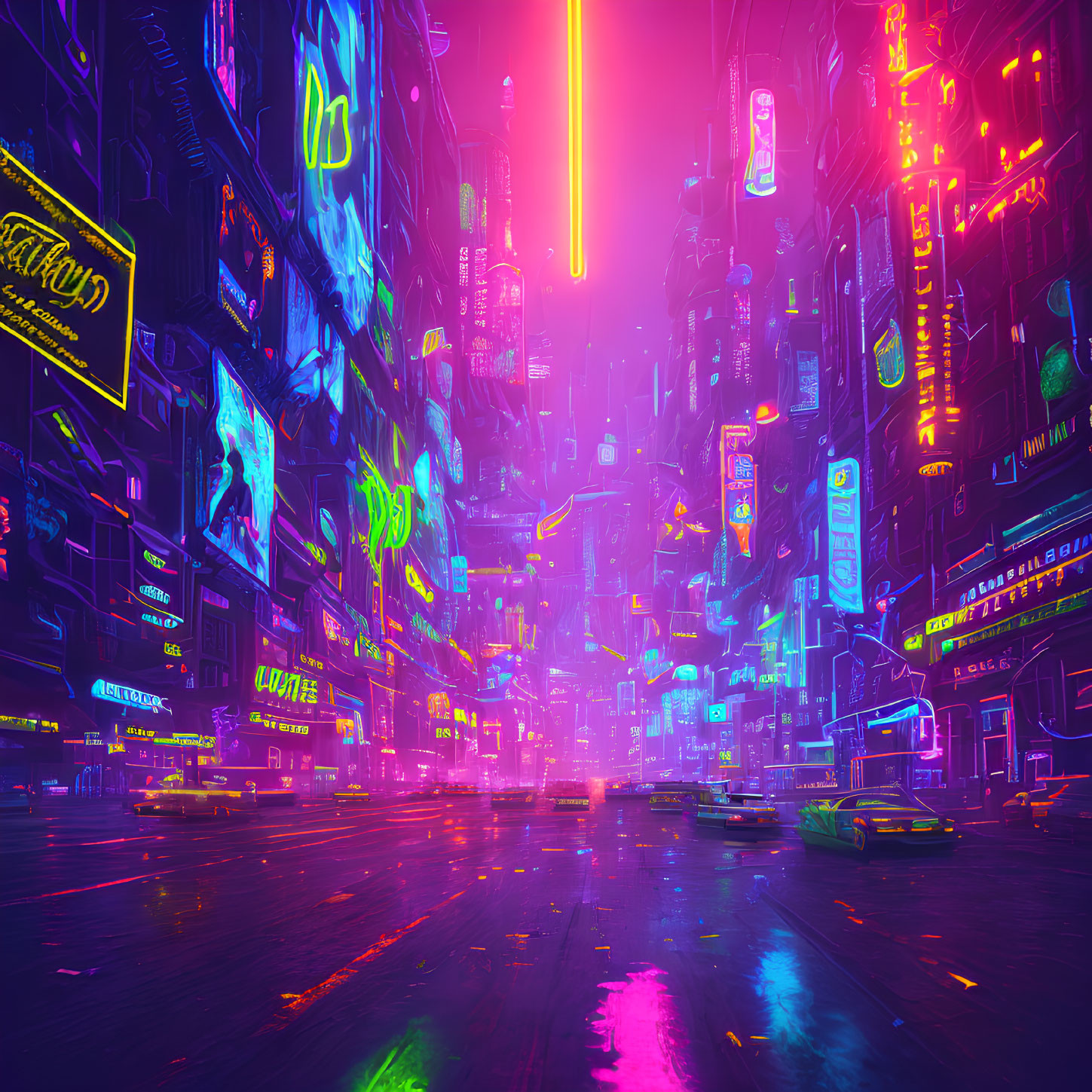 Neon city