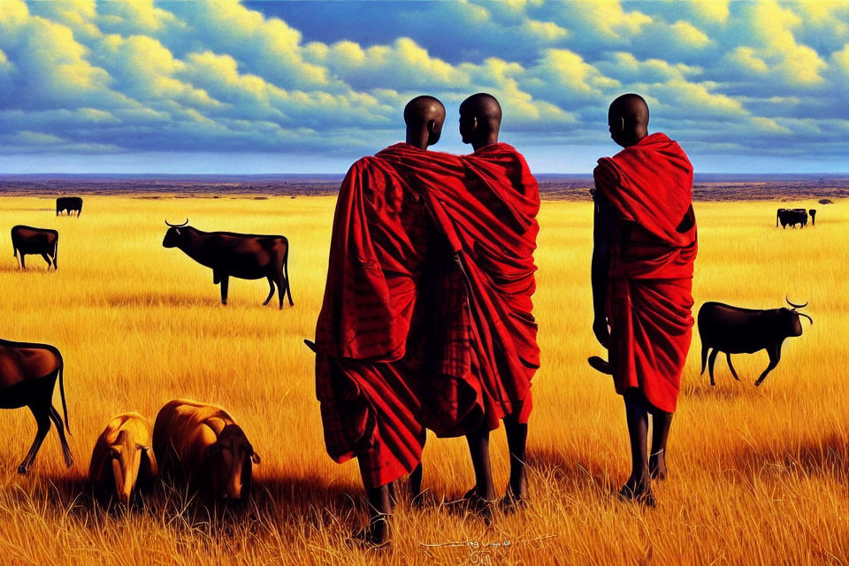 maasai herdsmen