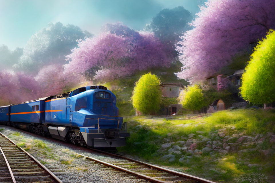 train in spring