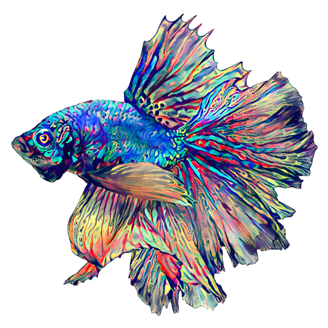 Betta Siamese Fighting Fish - #Fishfriday 