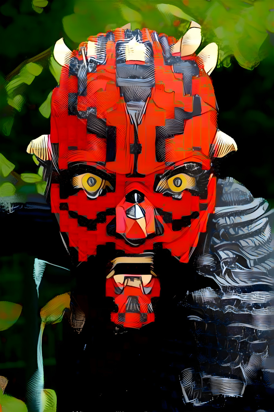 LEGO Darth Maul - Samurai Tattoo Treatment 