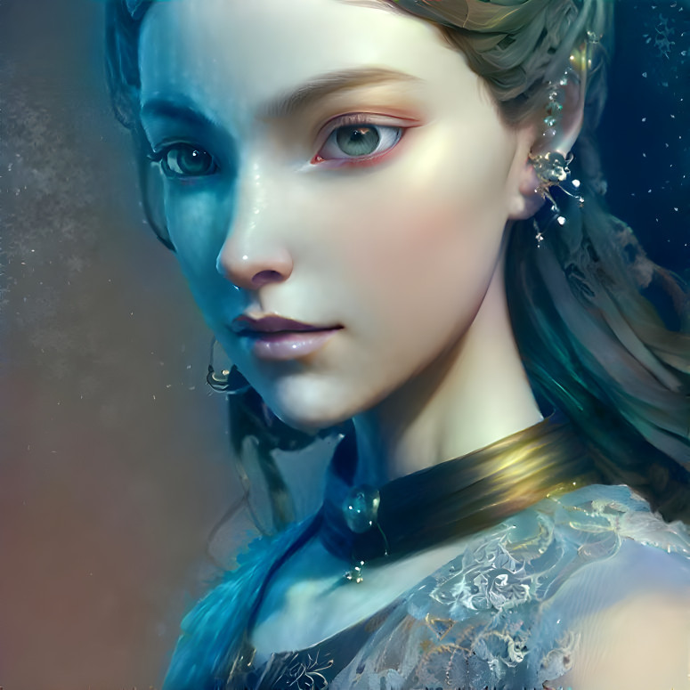 Blue elf