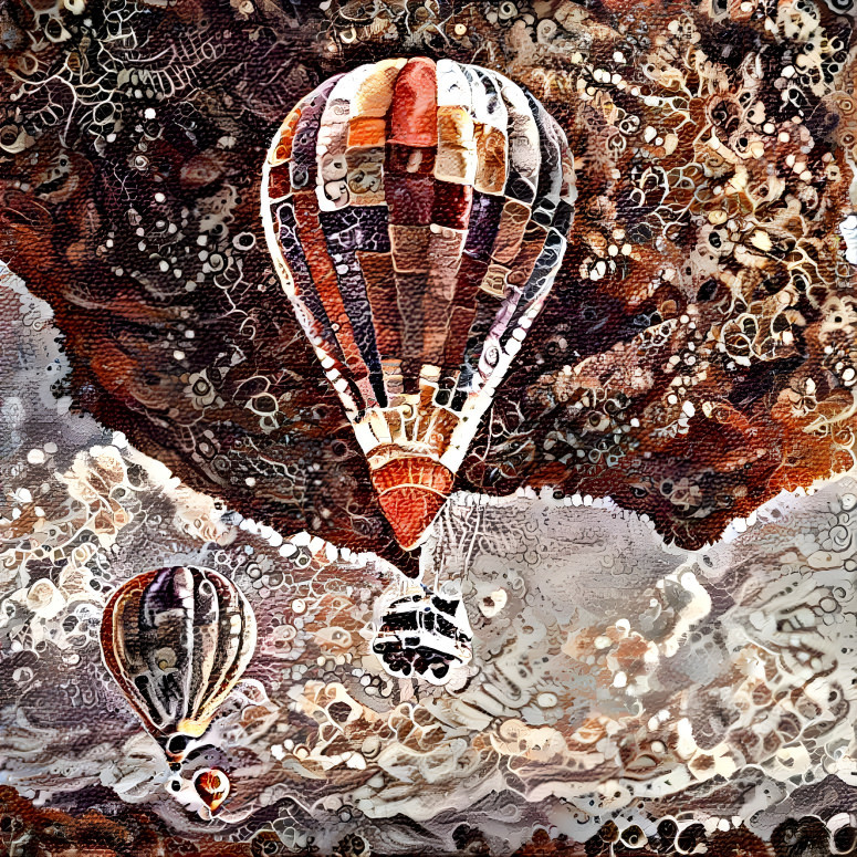 Hot air balloons