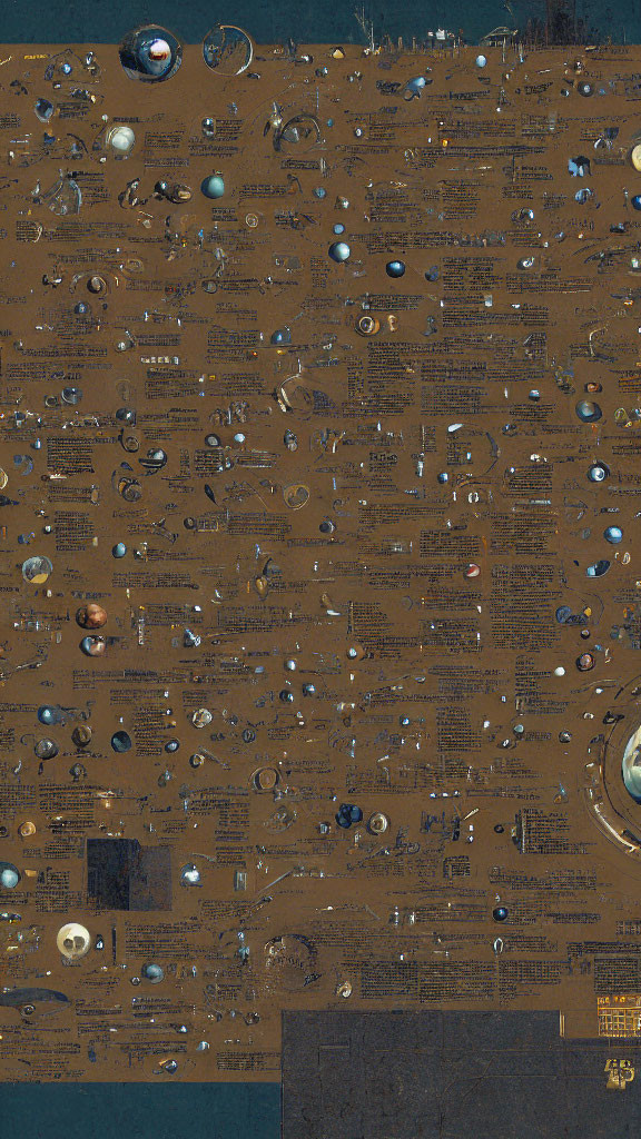 Detailed Close-Up of Circuit Board Components