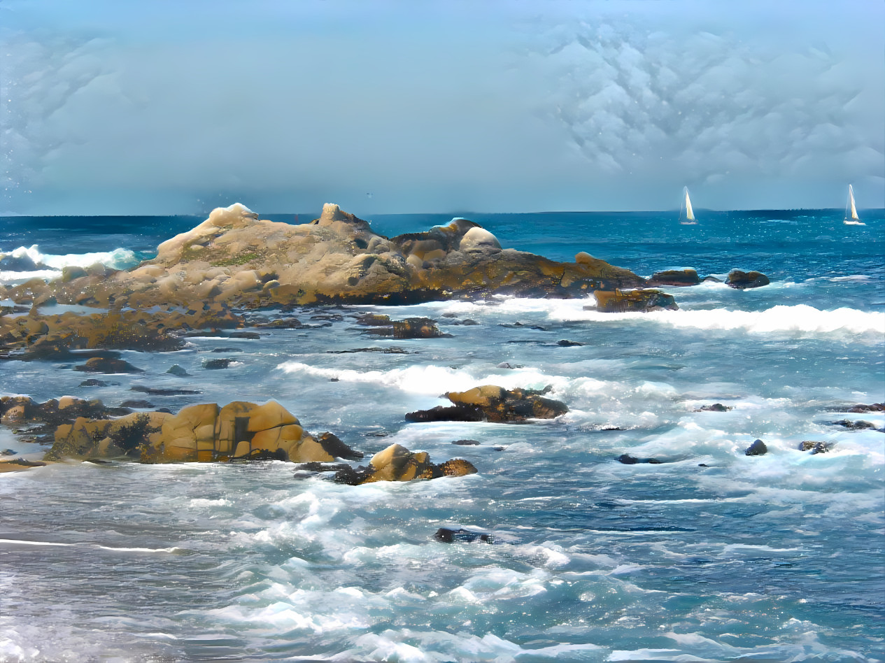 Relaxing by the Seashore~~~