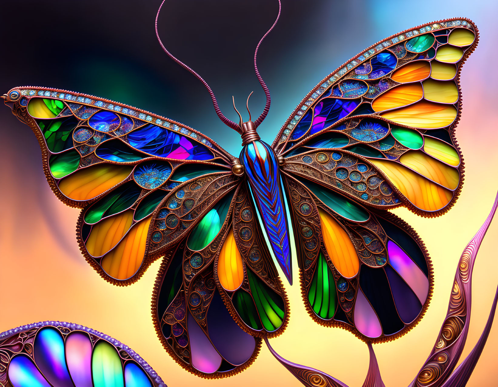 Biomorphic Butterfly