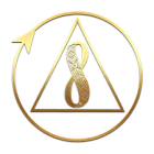 Stylized 3D-rendered Gemini zodiac symbol with twin figures in gold and jewels