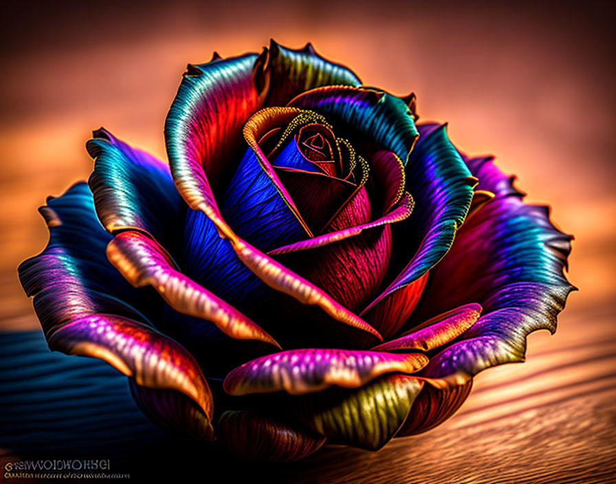 Glistening rose 