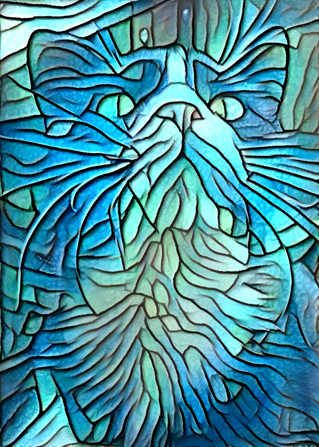 A study in turquoise (Style art by me)