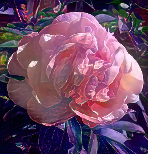 Pinkified peony