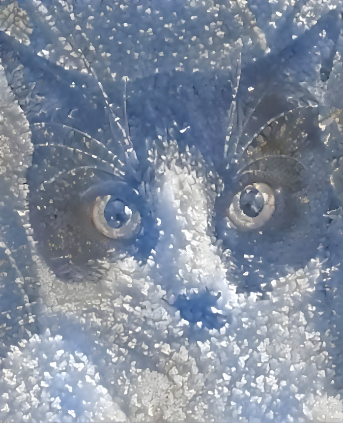 Frosty the snowcat, was a not so happy soul