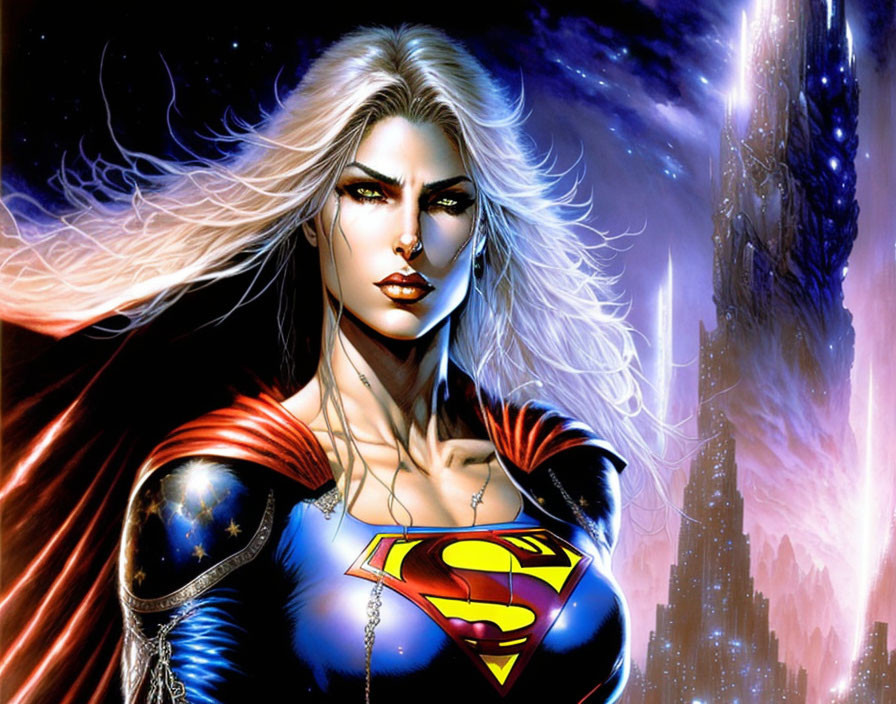 Luis Royo Stlye SuperGirl 