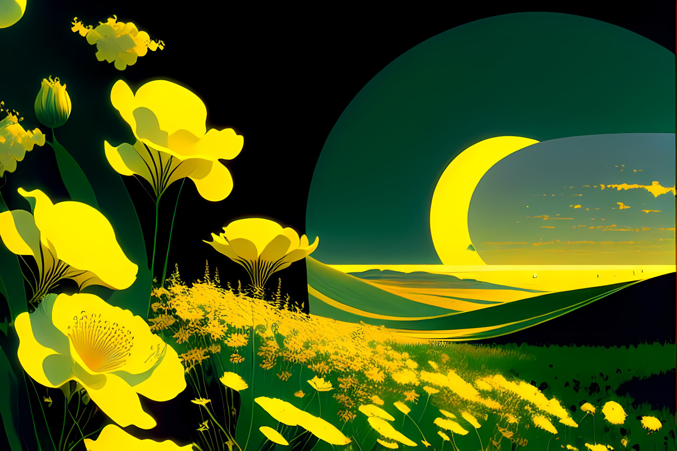 Moonlight Flowers